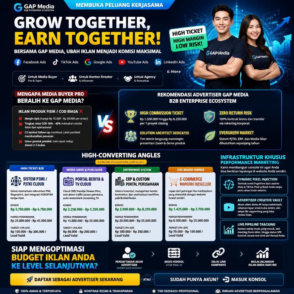 GAP Media Grow Together Earn Together